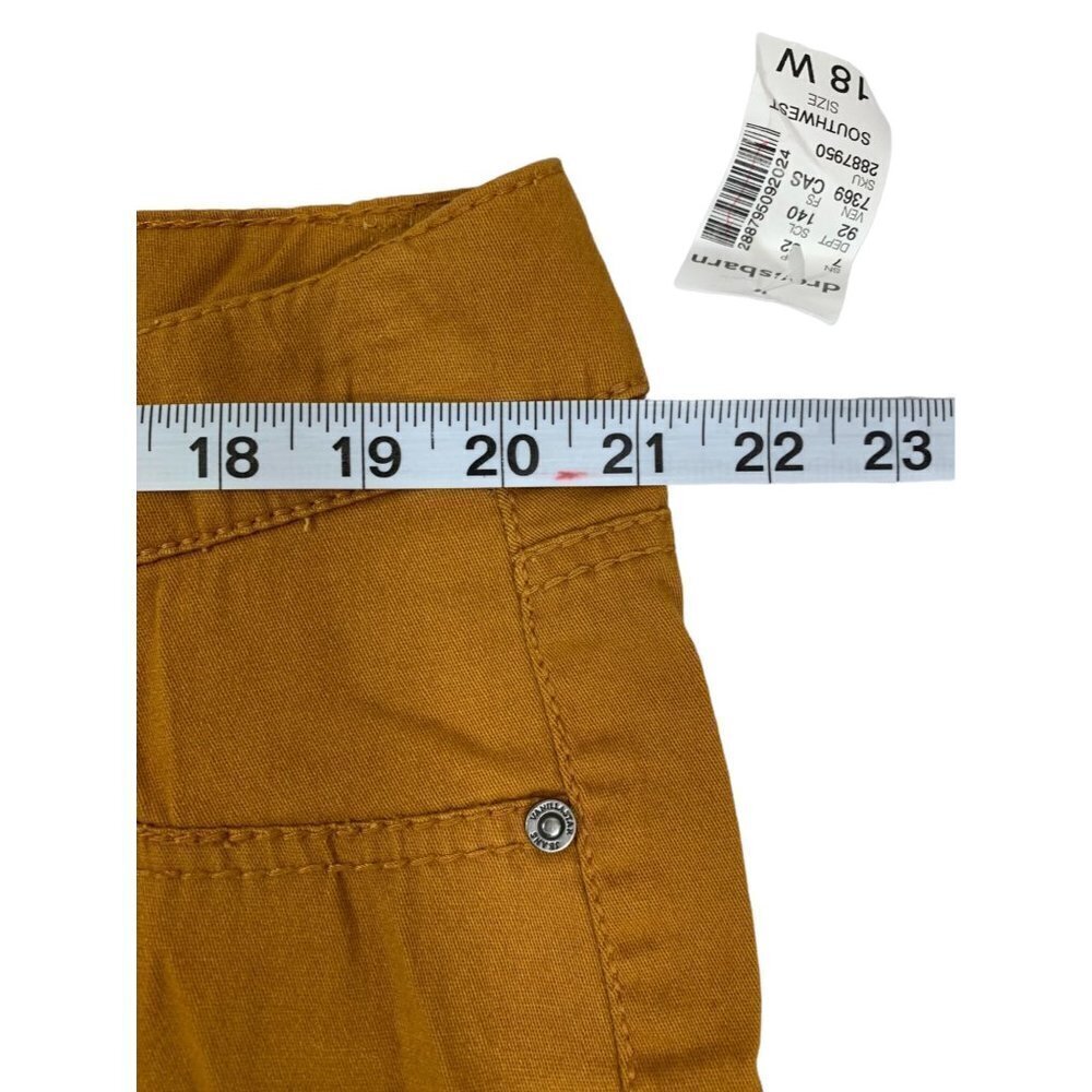 Vanilla Jeans Women's Fit Skinny Dark Mustard Jeans - Picture 4 of 6